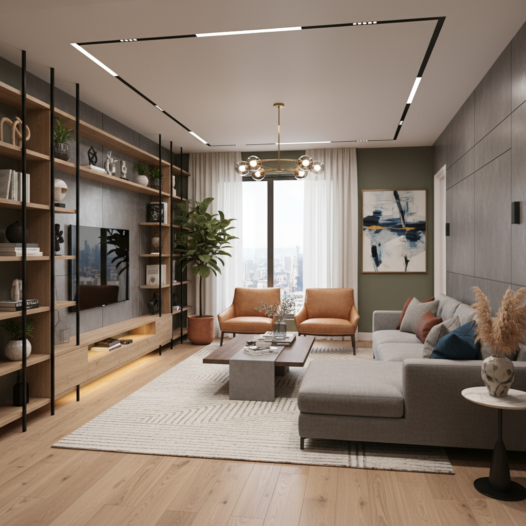 Modern residential interior